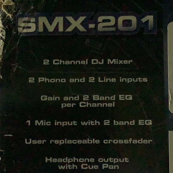 STANTON SMX-201 PROFESSIONAL PREAMP MIXER - Picture 5 of 5